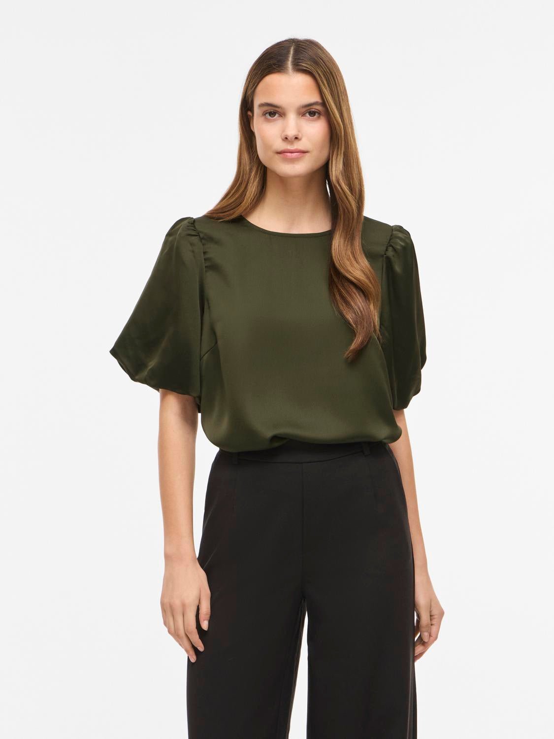 VIELLETTE Top - Forest Night - VERO MODA & VILA Bergvik